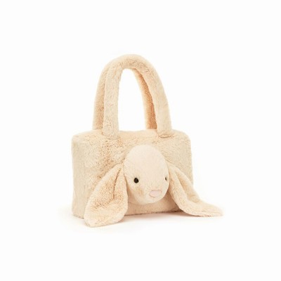 Jellycat Smudge Rabbit Tote Bag Australia | 720953ITH